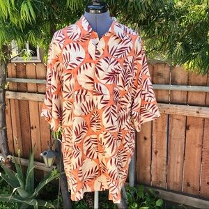 Tommy Bahama Silk Hawaiian Shirt size L